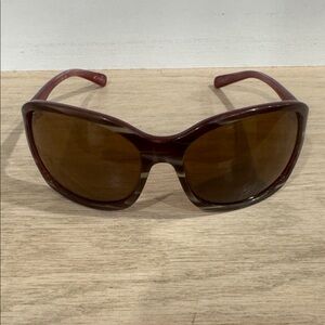 Vintage Ladies Oakley Taken 002013-05 Maroon Sunglasses